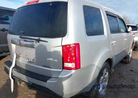 2012 Honda Pilot Ex-L z USA, uszkodzony, nr VIN 5FNYF4H55CB047412